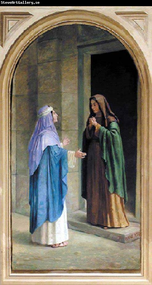 Benedito Calixto The Visitation of the Virgin to Saint Elizabeth